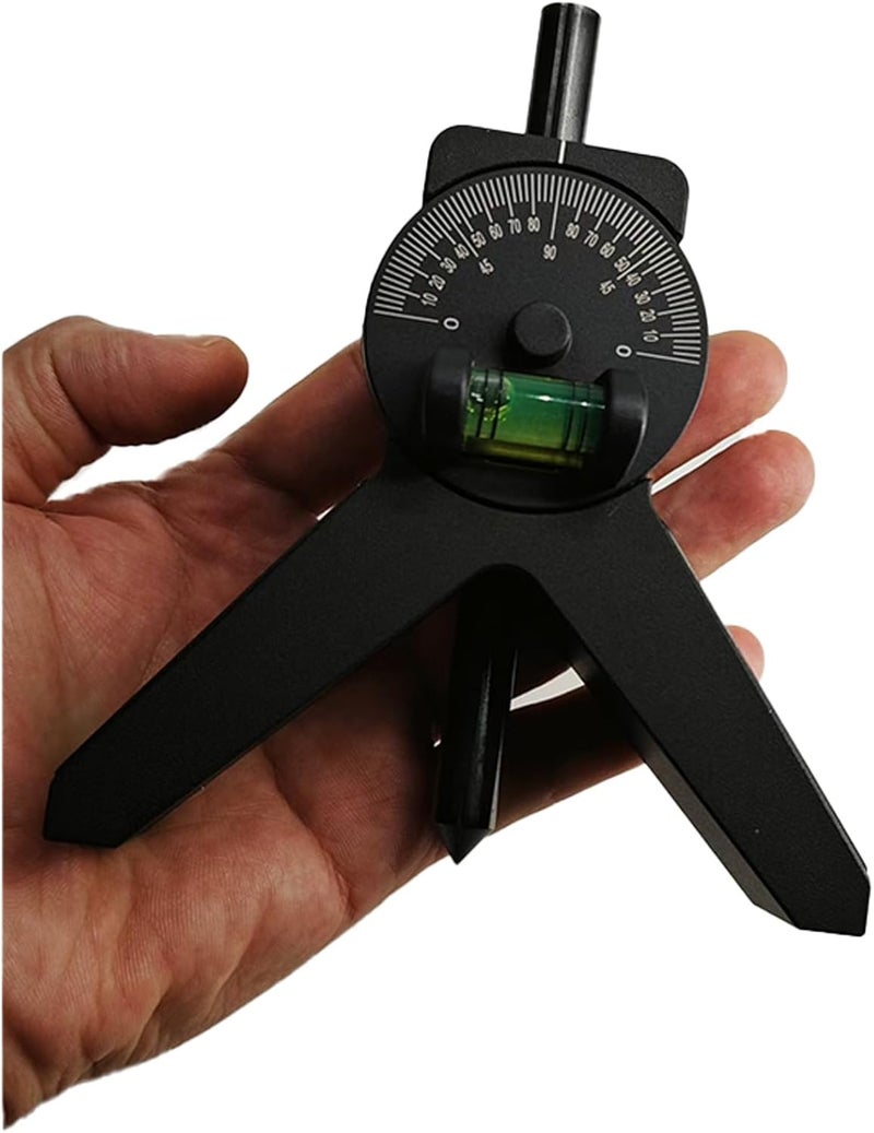 jhtii Magnetic Centering Head, Pipe Center Finder, Pipefitter Tools, Y-Shape w/Adjustable Dial Bubble Protractor - Image 5